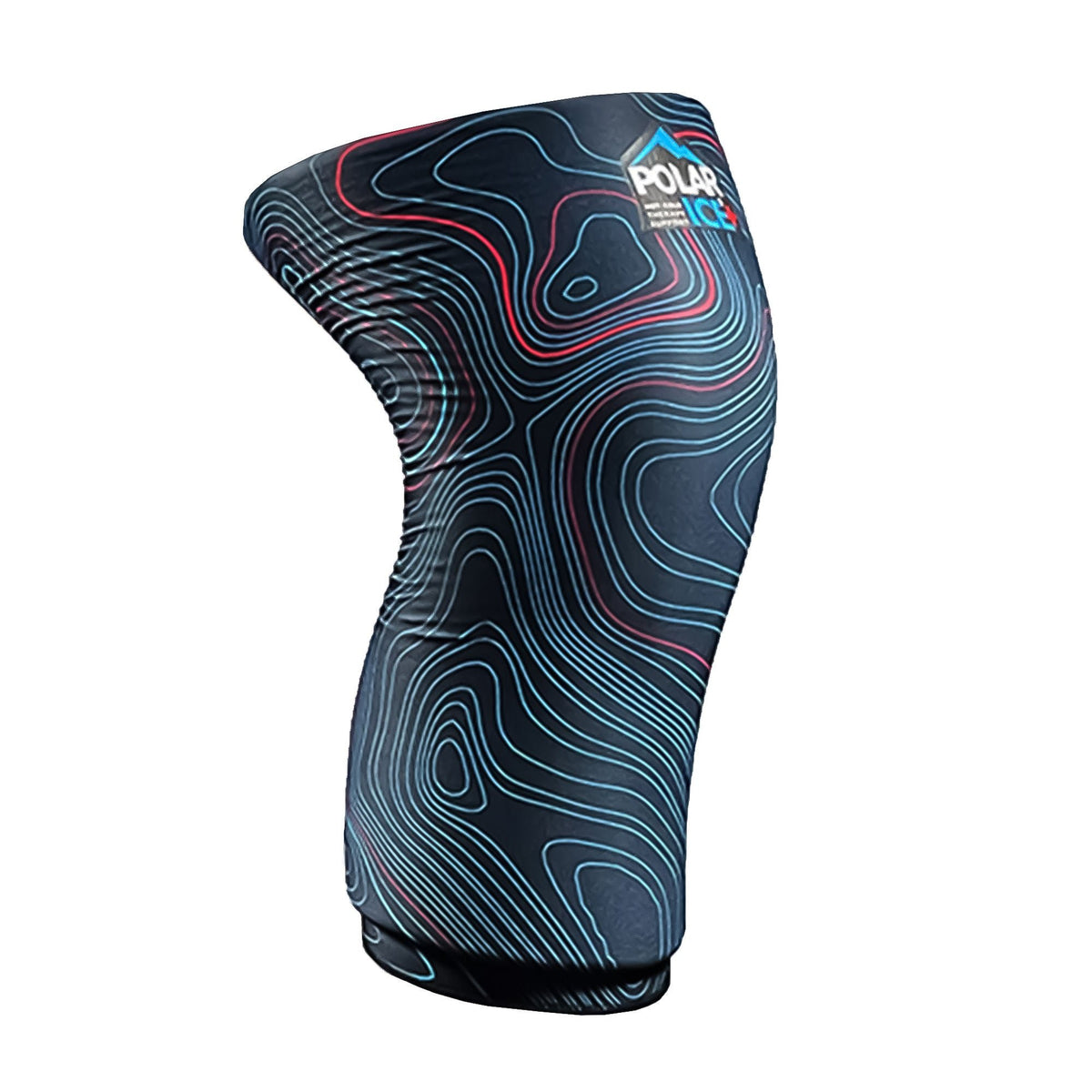 Polar Ice Hot / Cold Sleeve with Flexible Gel Lining, Small/Medium, Gray Swirl - 31615 - LL Medico