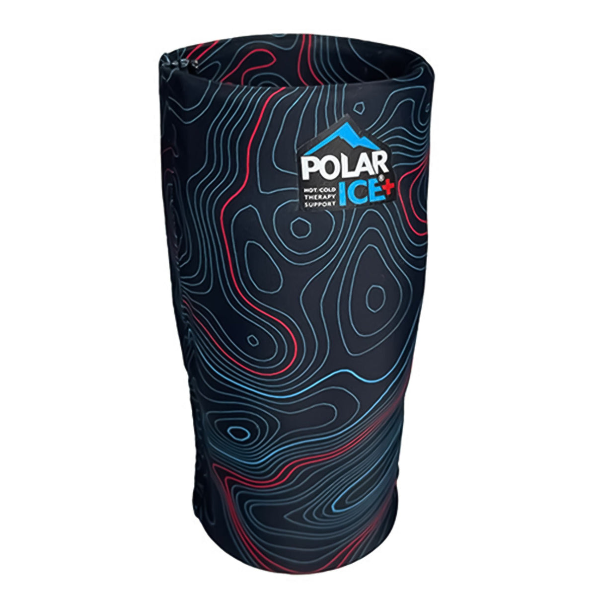Polar Ice Hot / Cold Sleeve with Flexible Gel Lining, Small/Medium, Gray Swirl - 31615 - LL Medico