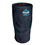 Polar Ice Hot / Cold Sleeve with Flexible Gel Lining, Small/Medium, Gray Swirl - 31615 - LL Medico