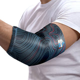 Polar Ice Hot / Cold Sleeve with Flexible Gel Lining, Large/X-Large, Gray Swirl - 31616 - LL Medico