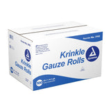 Dynarex Fluff Bandage Roll, White, Gauze, Non-Sterile, 6-Ply, 4.5" x 4.1 Yd - 3162-Case - LL Medico