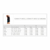 Ossur Formfit Left Wrist Brace