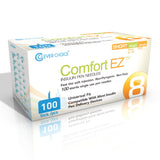 Clever Choice Comfort EZ Insulin Pen Needles, 31 Gauge, 8 mm Length, Sterile - 31G8 - LL Medico