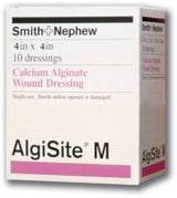 AlgiSite M Alginate Dressing, 4 x 4 Inch