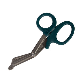 McKesson Medicut Trauma Shears, Green, NonSterile, 7.25" Length, Stainless Steel, Finger Ring Handle, Blunt Tip - 320DGMM - LL Medico