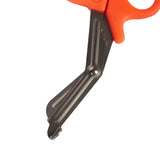 McKesson Medicut Trauma Shears, Orange, 7.25" Length, Medical Grade Stainless Steel, NonSterile, Finger Ring Handle, Blunt Tip - 320NOMM - LL Medico
