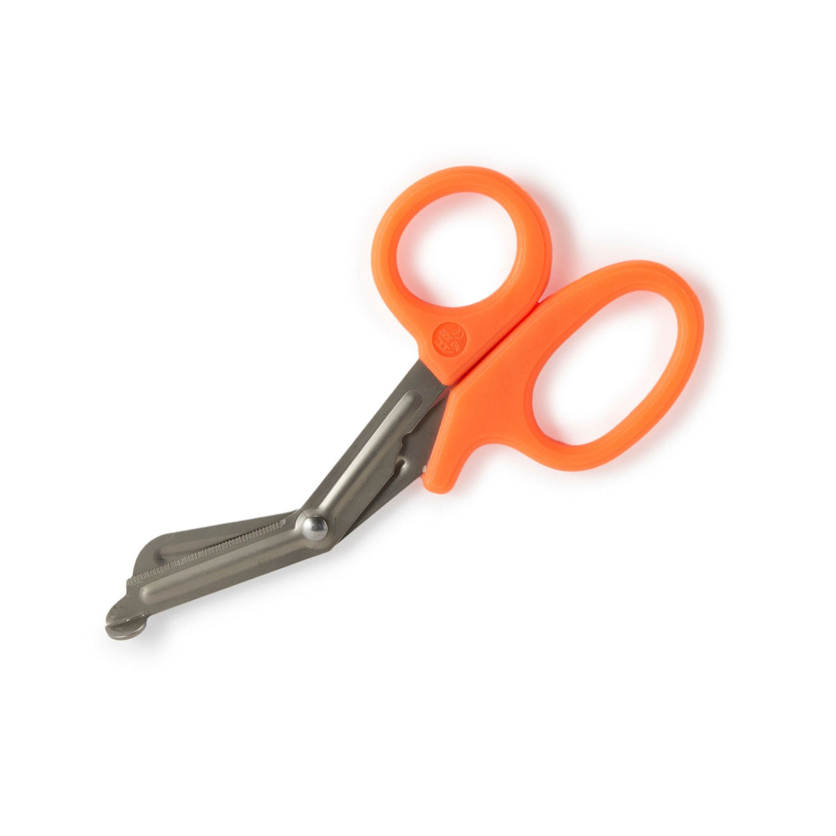 McKesson Medicut Trauma Shears, Orange, 7.25" Length, Medical Grade Stainless Steel, NonSterile, Finger Ring Handle, Blunt Tip - 320NOMM - LL Medico