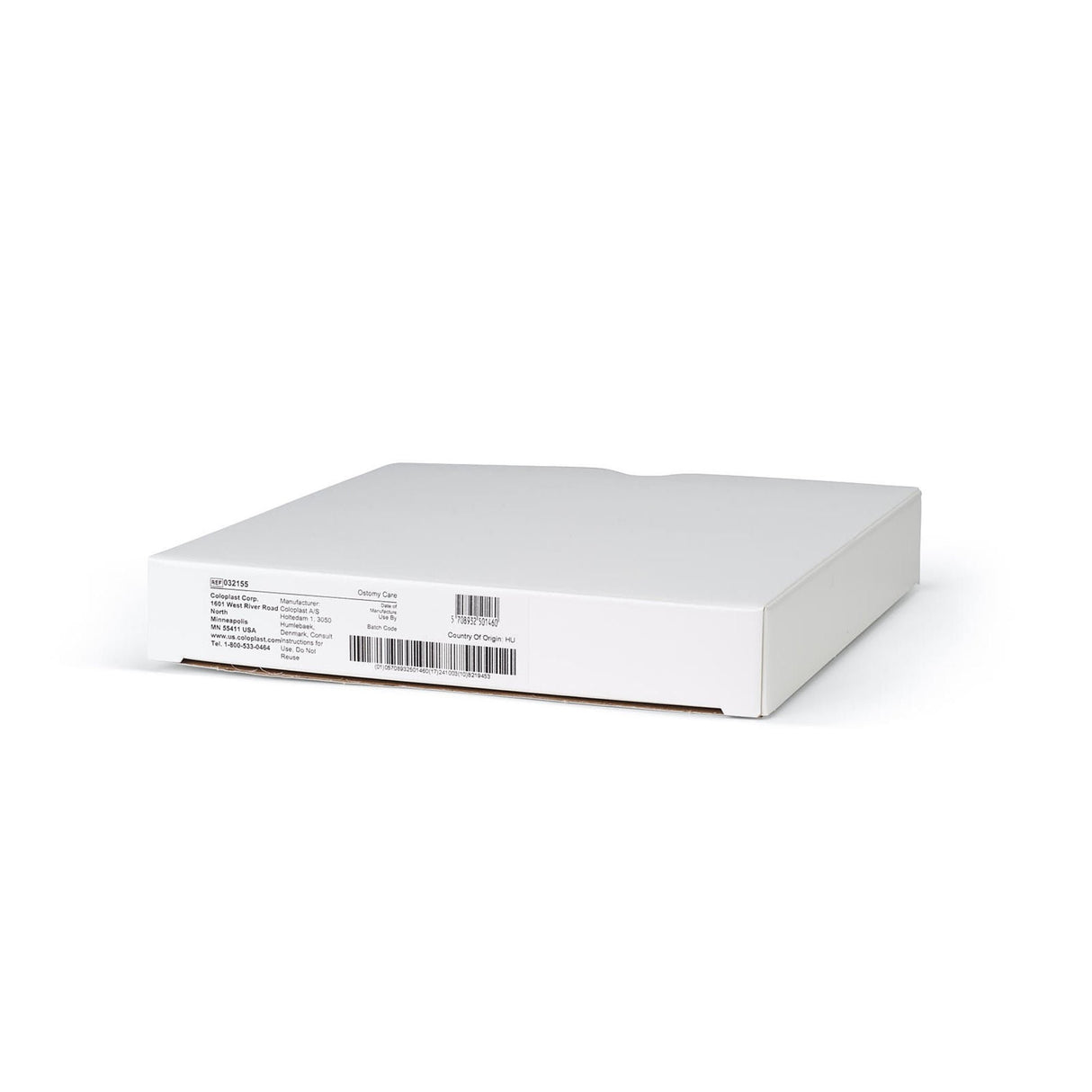 Coloplast Brava Stoma Skin Protective Sheet Ostomy Barrier with Moist Adhesion, 6 x 6 in.