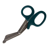 McKesson Medicut Trauma Shears, Black, 5.5" Length, Stainless Steel, Finger Ring Handle, Blunt Tip - 321BKMM-Single - LL Medico