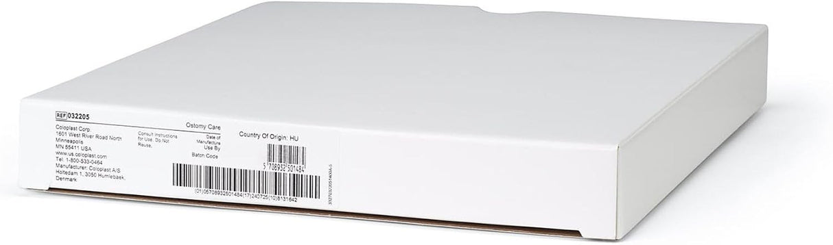Coloplast Brava Stoma Skin Protective Sheets, 8 x 8 Inch
