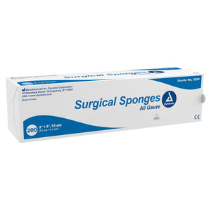 dynarex Gauze Sponge, 2 x 2 Inch, 12-Ply
