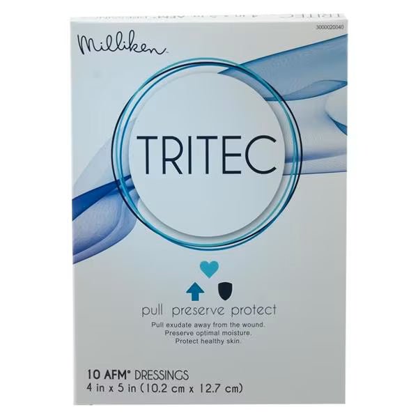 Tritec Contact Layer Wound Dressing, 4 x 5 Inch