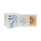 ConvaTec Sur-Fit Natura Stomahesive Two-Piece Skin Barrier, Tan, Cut-to-Fit 1 7/8 to 2 1/2", 70mm Flange, 5" x 5" - 125266 - LL Medico