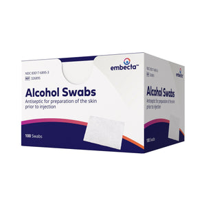 Embecta Alcohol Swabs, 100 Count