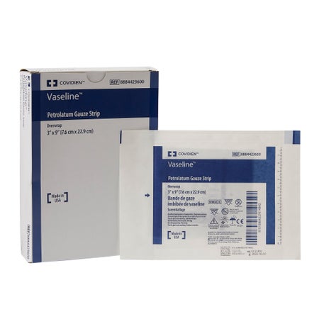 Vaseline Petrolatum Impregnated Dressing, 3 x 9 Inch