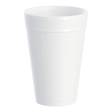 Dart J Cup, Insulated Drinking Cup, White, Styrofoam, 32 oz - 32TJ32 - LL Medico