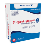 dynarex Sterile Gauze Sponge, 4 x 4 Inch, 12-Ply