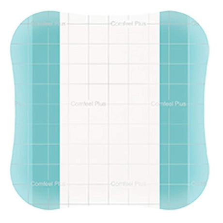 Coloplast Comfeel Plus Transparent Thin Hydrocolloid Dressing, 4 x 4 Inch