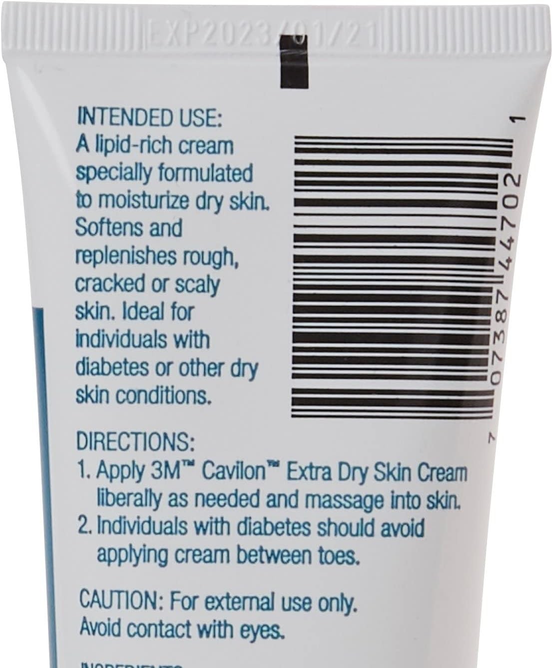 3M Cavilon Extra Dry Skin Cream, 4 fl oz