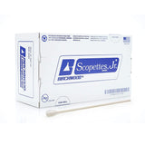 Scopettes Jr., OB/GYN Swabstick, 8" Length, Paper Shaft, Rayon Swab, White, Non-Sterile - 34-7021-12-Box - LL Medico