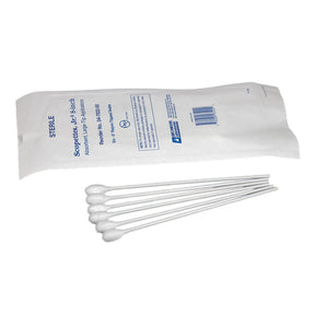 Scopettes Jr., OB/GYN Swabstick, Sterile, White, Paper Shaft / Rayon Swab, 8" Length - 34-7022-50-Pack - LL Medico