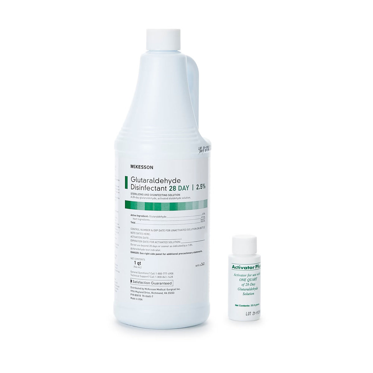 REGIMEN Glutaraldehyde High-Level Disinfectant, Liquid, Activation Required, Reusable, 32 oz Bottle - 341 - LL Medico