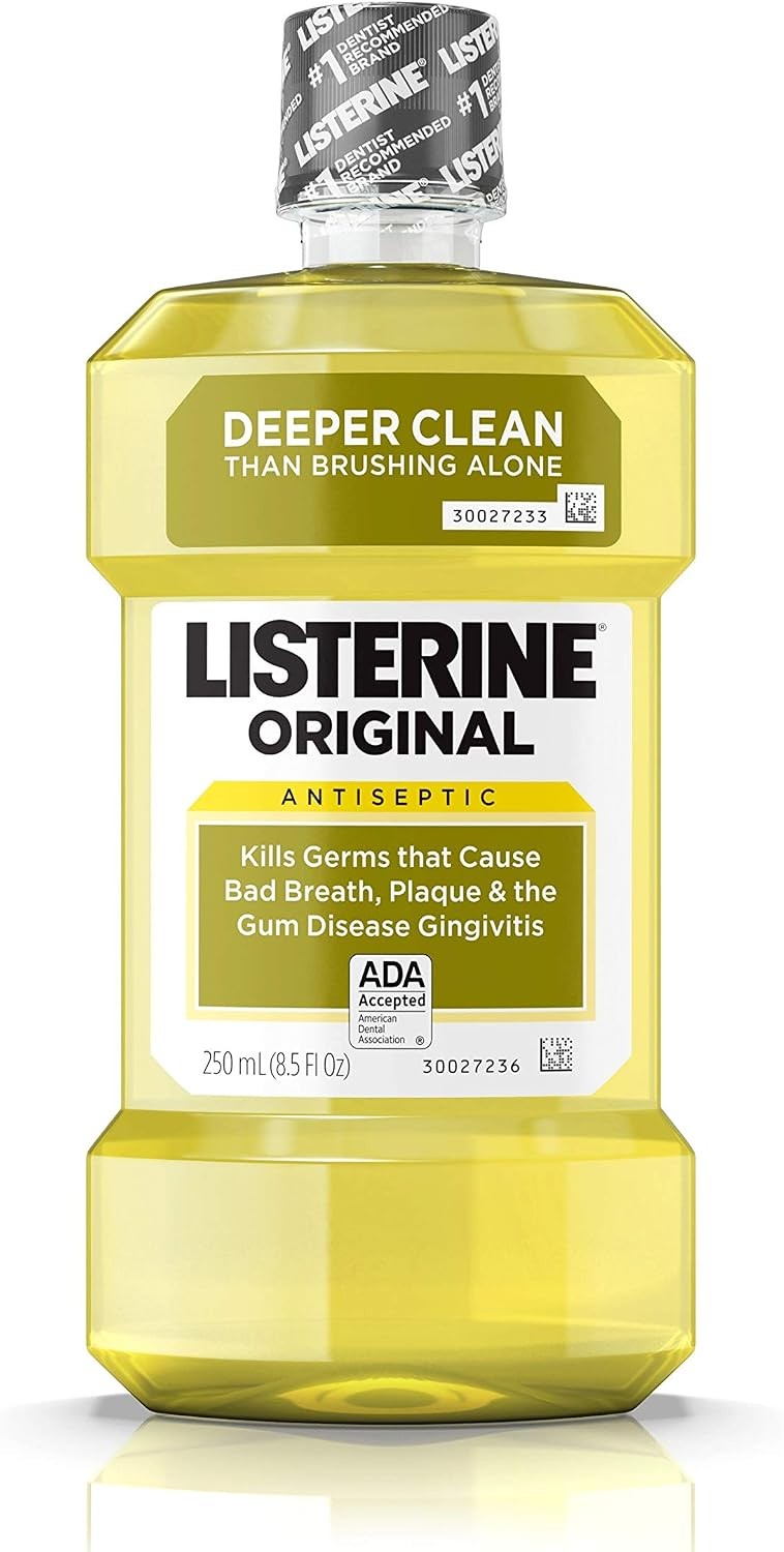 Listerine Cool Mint Antiseptic Mouthwash, 3.2 oz