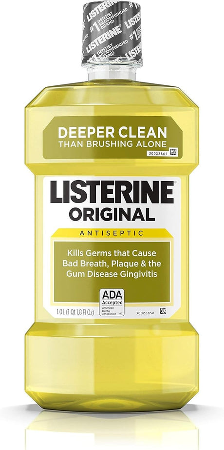 Listerine Cool Mint Antiseptic Mouthwash, 3.2 oz