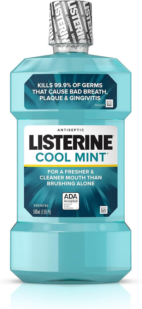 Listerine Cool Mint Antiseptic Mouthwash, 3.2 oz