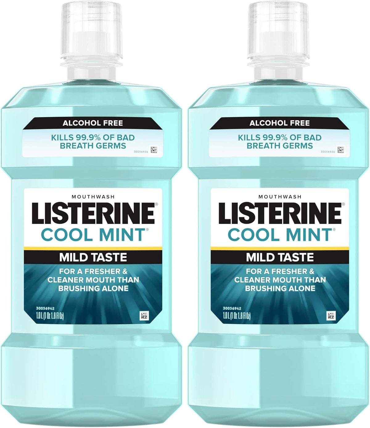 Listerine Cool Mint Antiseptic Mouthwash, 3.2 oz