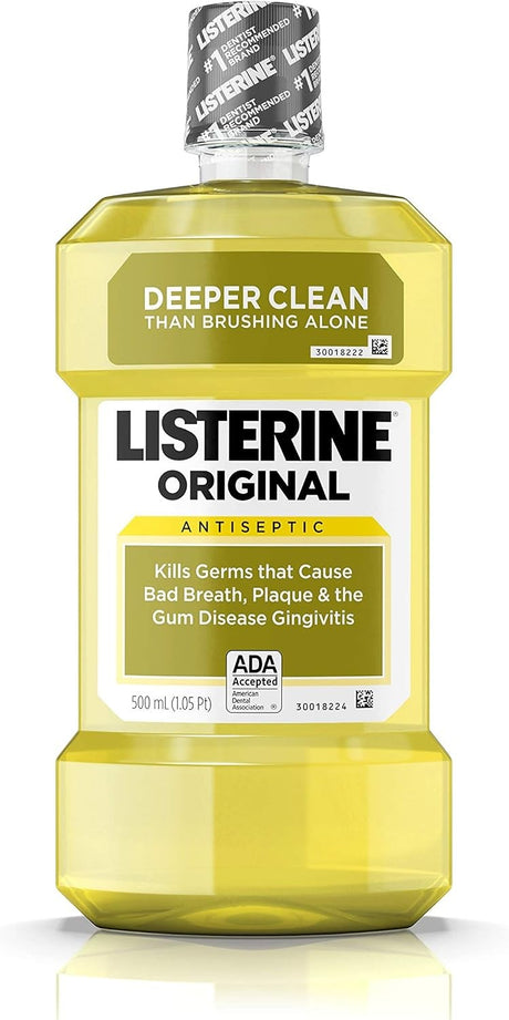 Listerine Cool Mint Antiseptic Mouthwash, 3.2 oz