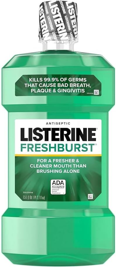 Listerine Cool Mint Antiseptic Mouthwash, 3.2 oz