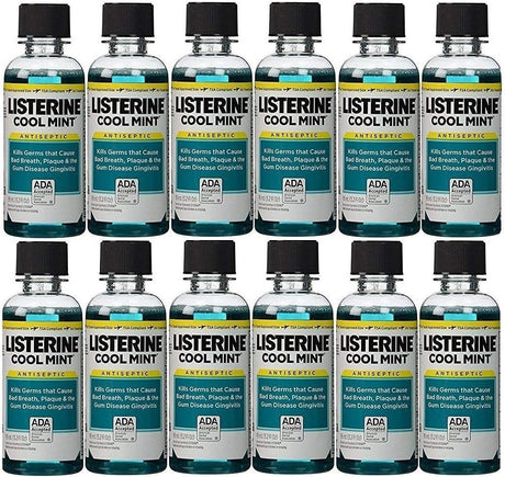Listerine Cool Mint Antiseptic Mouthwash, 3.2 oz