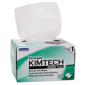 Kimtech Science Kimwipes, Delicate Task Wipe, White, 1-Ply Tissue, Light Duty, NonSterile, 4.4" x 8.4" - 34120 - LL Medico