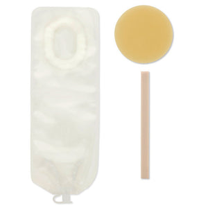 Hollister Pouchkins Newborn One-Piece Drainable Pouch, Transparent, 6", Trim to Fit 7/8-1 3/8" Stoma - 3778 - LL Medico