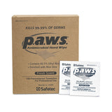 P.A.W.S. Hand Sanitizing Wipes, Individual Packets - 34400 - LL Medico