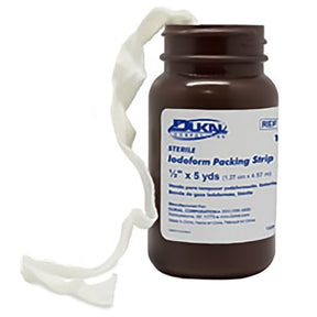 Dukal Iodoform Packing Strip Sterile, ¼ Inch x 5 Yards - 270 - LL Medico