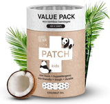 Patch Kids (Panda Design) Adhesive Strip with Coconut Oil, ¾ x 3 Inch