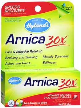 Hyland's Naturals Arnica 30X, Quick Dissolving Tablets, Pain Relief - 35497332661 - LL Medico