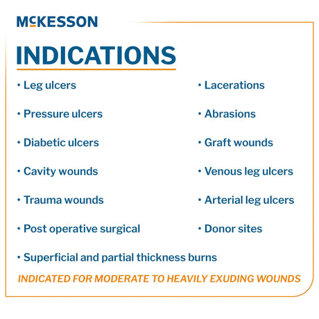 McKesson Alginate Dressing, 2 x 2 Inch