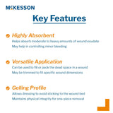McKesson Alginate Dressing, 2 x 2 Inch