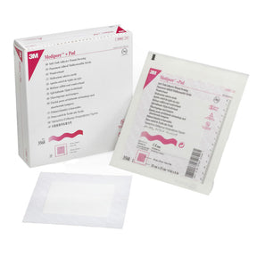 3M Medipore Composite Dressing, Adhesive Wound Dressing, 6 x 6", White, Nonwoven, Sterile - 3568-Box - LL Medico