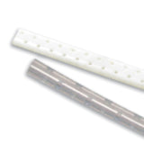 McKesson Wound Drain, Flat Hubless with Trocar, 7 Fr, Perforated Channel, White, Silicone, Sterile - 360002 - LL Medico