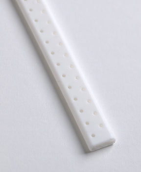McKesson Wound Drain Tube, Flat Hubless Fully Perforated, 10 Fr, White, Silicone, Sterile - 360007-Single - LL Medico