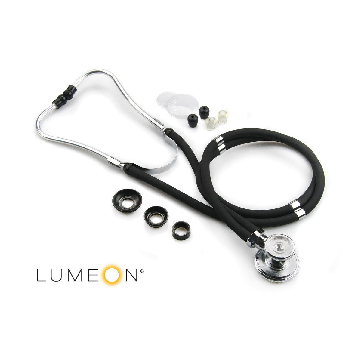 McKesson LUMEON Sprague Stethoscope, 22" - Black - LL Medico