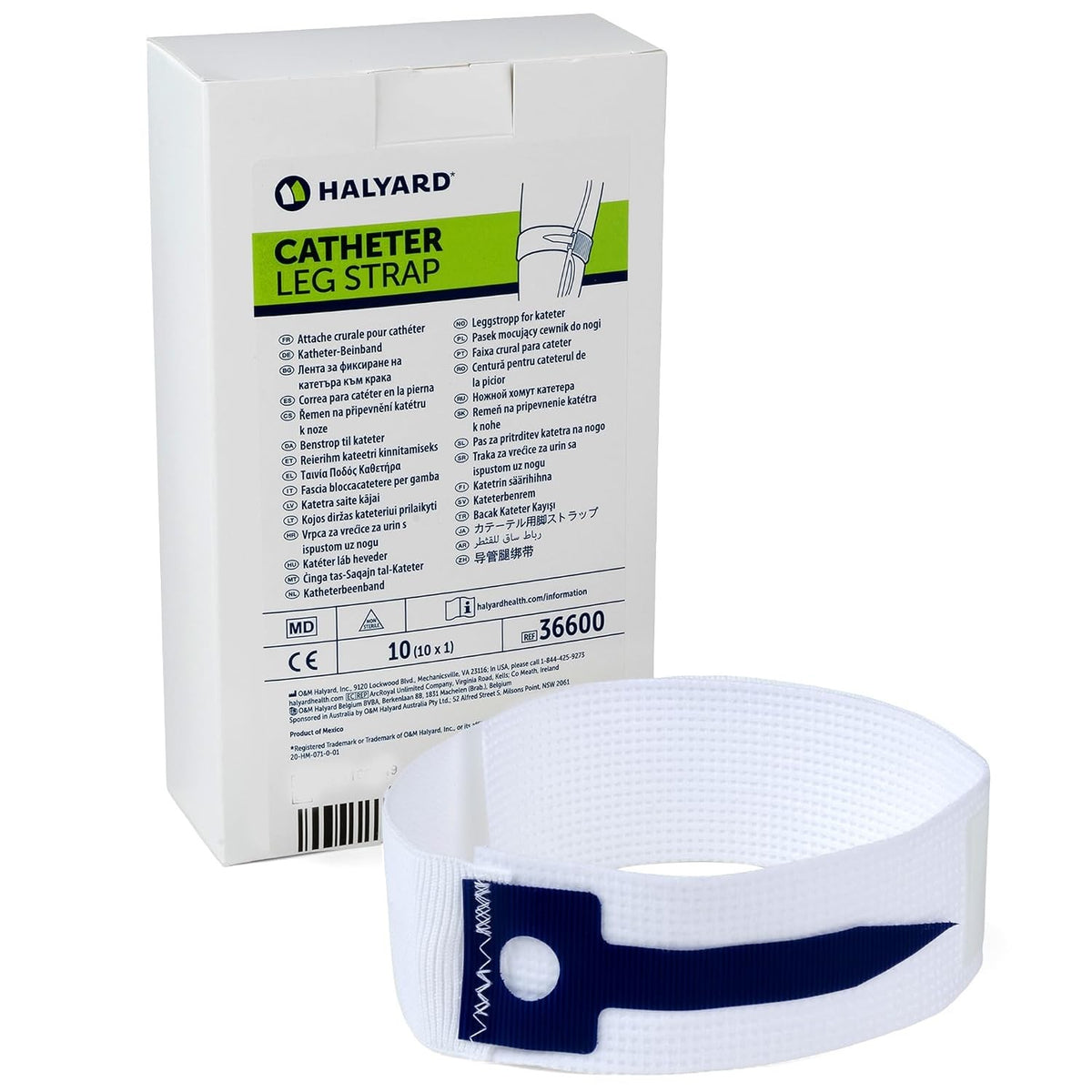 O&M Halyard Leg Strap for Universal Indwelling Catheter, 2 x 24 Inch