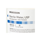 McKesson Sterile Water Irrigation Solution, 250 mL Bottle, Sterile, Not for Injection - 37-6260 - LL Medico