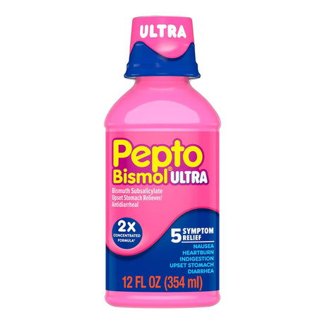 Pepto Bismol Extra Strength Liquid, Bismuth Subsalicylate, 12 oz