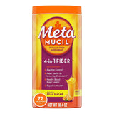Metamucil Fiber Supplement Powder, Orange, 30 oz