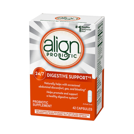 Align Probiotic 3.429 Digestive Support Supplement, Bifidobacterium Longum, Capsule